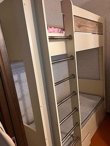 yumru taxt: Ir2 mərtəbə çarpayi Ölçüləri: 1.80x0.80 Ortopedik matras Aşağı — 2
