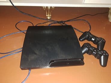 Mətbəx texnikası: PlayStation 3 (PS3) Slim oyun konsolu paketi - Model: PS3 Slim, qara — 4