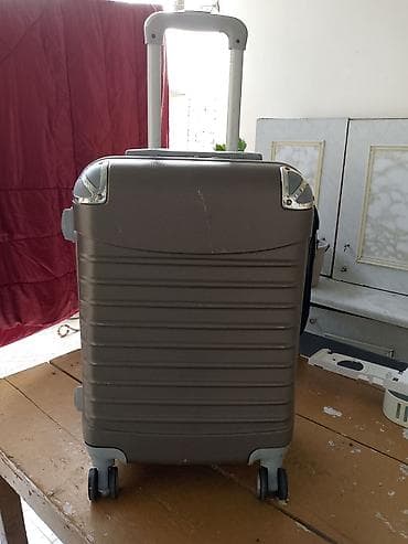 Sərt korpuslu əl baqajı çamadan - Rəng: metalik tünd bej/bronza - lalafo.az -da Sərt korpuslu əl baqajı çamadan - Rəng: metalik tünd bej/bronza -