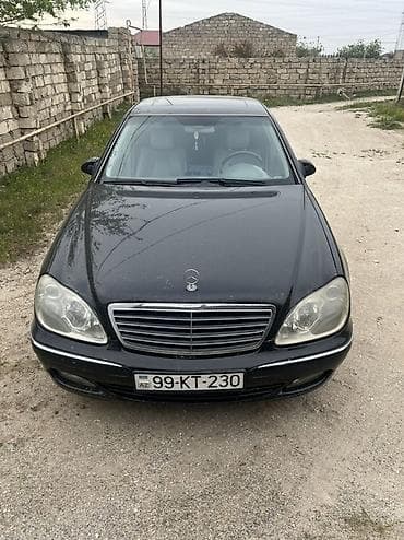 xrom diski: Mercedes-Benz S-Class: 3.7 l | 2004 il Sedan — 5