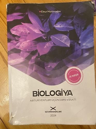 Məhsul: “Biologiya – Abituriyentlər üçün dərs vəsaiti” Müəllif