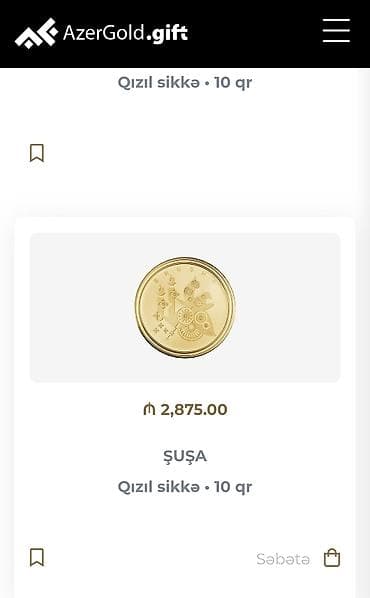 satt: AzerGold 10 qızıl sikkə Satış qiymetinden ucuza verirəm — 3