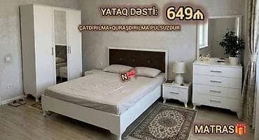 Satılır: *Birbaşa istehsalçıdan yataq dəsti* Qeyd:*Dəst yenidir və — 1