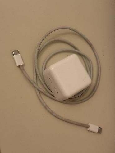 Apple 35W İkili USB‑C Güc Adapteri + USB‑C–USB‑C kabel - Orijinal — 1
