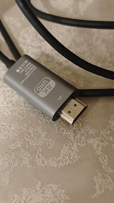 USB-C → HDMI kabel (8K UHD) - Model: TH001, Rev: 01 - Tip: Type‑C to lalafo.az -da USB-C → HDMI kabel (8K UHD) - Model: TH001, Rev: 01 - Tip: Type‑C to
