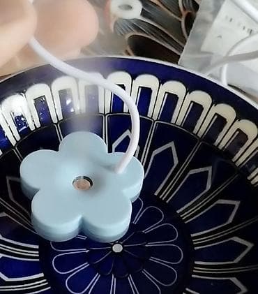 USB ultrasonik mini nəmləndirici – çiçək formalı su dumanlayıcı. - — 1