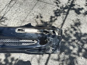 kia rio diffuser: Merseses w203 üçün ön bamper – qara rəngdə — 3