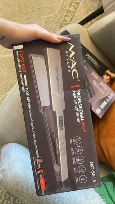 Trimmerlər və saç qırxan maşınlar: Ütü fen MAC, 100 - 200 °C, Yeni, Ödənişli çatdırılma — 4