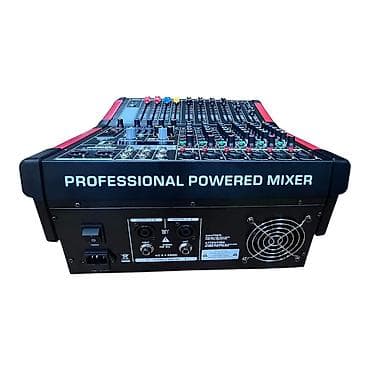 Səhnə və studiya üçün peşəkar audio mikser pultu - Kanallar — 9