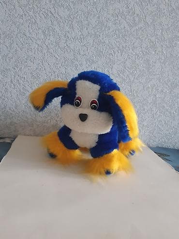 mini maltese: Yumuşaq oyuncaq it. Hündürlüyü 18 sm-dir — 3