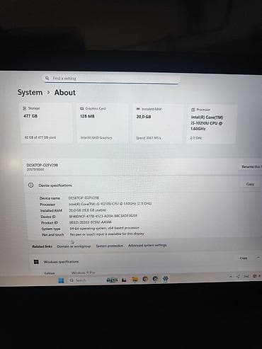 Modemlər və şəbəkə avadanlıqları: İşlənmiş Lenovo ThinkPad, 15.6 ", Intel Core i5, 512 GB, Ünvandan götürmə, Pulsuz çatdırılma, Ödənişli çatdırılma — 9