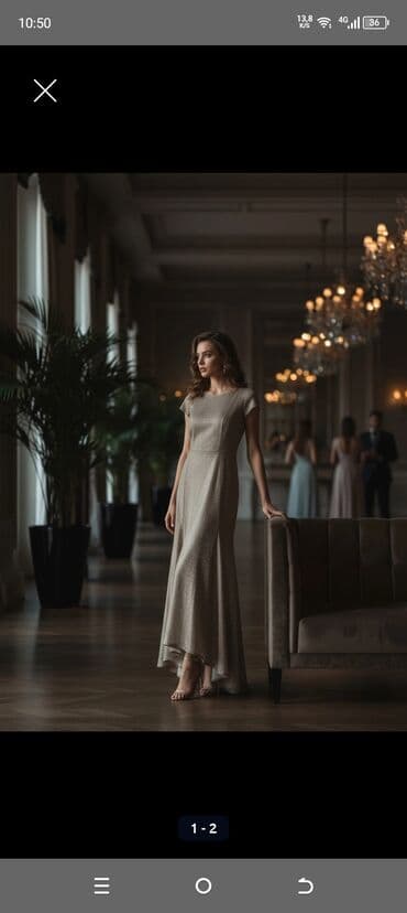 az.oriflame.com daxil: Ziyafət donu, Maksi, L — 4