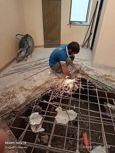 pəncərə plastik: Beton kəsmə xidməti - Divar, döşəmə və tavanlarda dəqiq və səliqəli — 2