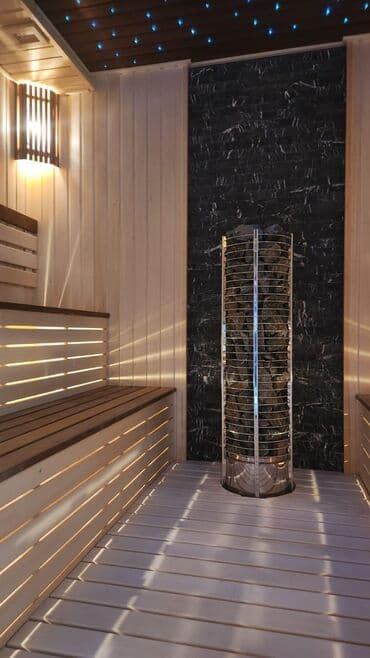 rəsim çəkmək: Sauna tikintisi Saunaların tikintisi və təmiri Azərbaycanın — 7