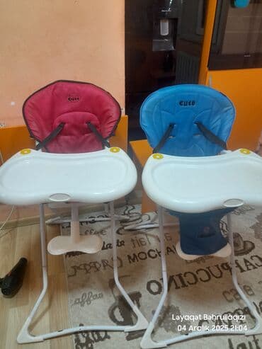 Uşaq yemək kresloları – 2 ədəd - Marka: Cute (oturacaq arxasında