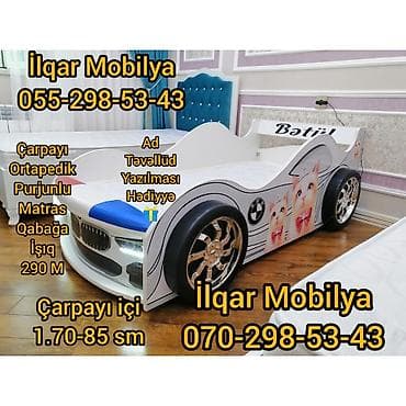 led işiqlar: Yeni, Sifariş ilə, Maşın-çarpayı, Matrassız, Siyirməsiz — 4