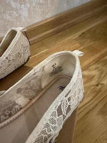 Детская обувь: Цвет - Белый Балетки, Размер: 32, Для девочек — 4