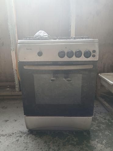 Электрические плиты: Газовая печь Отдельностоящая, 4 конфорки, Б/у — 2