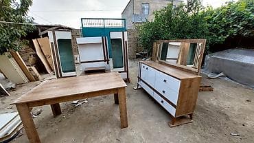 stol stul kreditle: Yemək otağı üçün komplekt mebel dəsti - Tərkib: - 2 ədəd şüşəli — 2