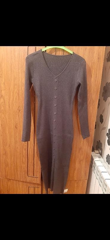 kreditle sac satisi: Qadın trikotaj don Don, yeni, qabaginda razrezi var. Etiketi — 2