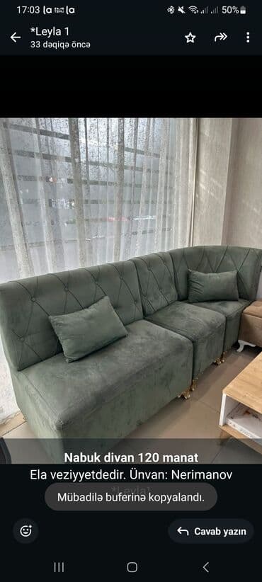 ehmedlide kiraye evler 200 azn: Künc divan, Açılmayan, Bazasız, Nabuk — 1