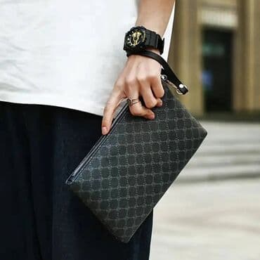 dəri kişi cantaları: Əl çantasıdır, işlənməyib — 2