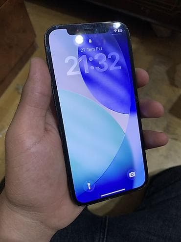kreditle ayfon: IPhone 12 Pro, 128 GB, Mavi, Simsiz şarj, Face ID — 1