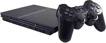 Sony PlayStation 2 Slim (PS2) oyun konsolu Xüsusiyyətlər: - Kompakt