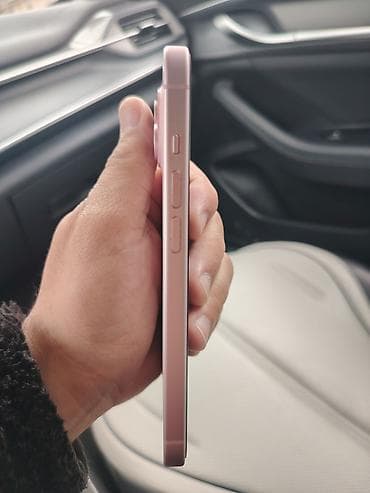 iphone 15 adapter: IPhone 15, 128 GB, Çəhrayı, Simsiz şarj — 5