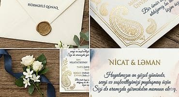 her növ reklam: Dizayner;istənilən dəvətnamə və fotoların hazırlanması,slayd hesabat — 2