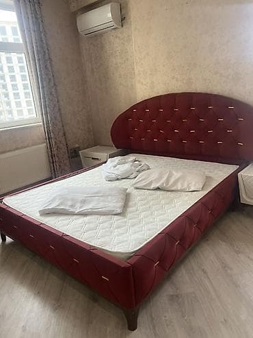 İşlənmiş, İkinəfərlik çarpayı, Bazasız, Matras ilə, Siyirməsiz