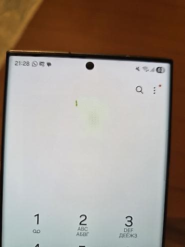 telefon kabro: Samsung Galaxy S24 Ultra, rəng - Qara, Barmaq izi — 6