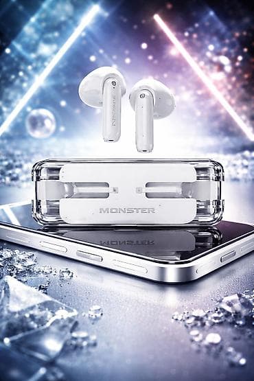 hp gaming: Kateqoriya: Qulaqlıqlar Brend: Monster Model: AirMars XKT08 White — 1