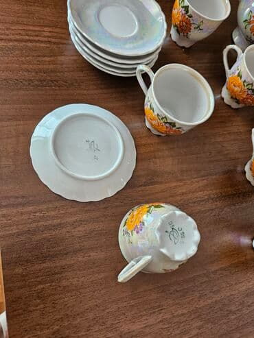 gence qab qacaq: Qəhvə dəsti, 6 nəfərlik, Rusiya — 8