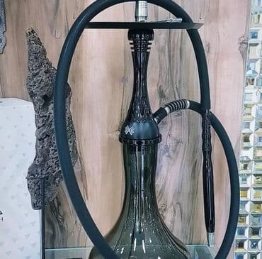 Qəlyan, vayp və aksesuarları: Qelyan super veziyyetde evde istfade olunub üzerinde şekilde görünen — 6