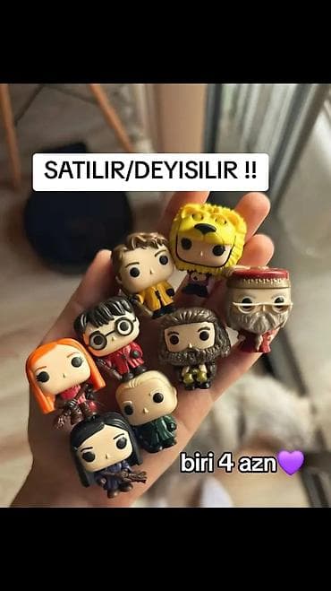 Mini kolleksiya fiqurları – “satılır/deyışilir”. - Mövzu: məşhur