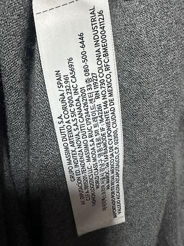 Kurtkalar: Futbolka, Massimo Dutti, L, rəng - Boz — 4