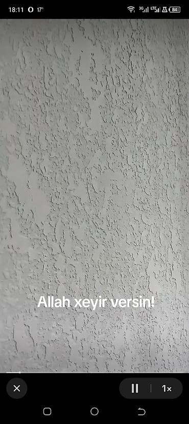 çöl qapi: Gəncədə dekorativ suvaq və boya xidmətləri - Torsovka (teksturlu) — 5