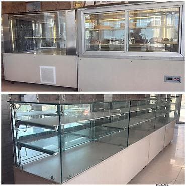 el blenderi: 2 eded shirniyyat vitrin soyuducu her biri 750 Azn. Olchu 1.50. 4 eded — 1