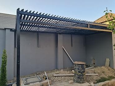 heyet qaplari: Metall pergola/karkas konstruksiya – fərdi ölçü və dizayn Məhsulun — 3