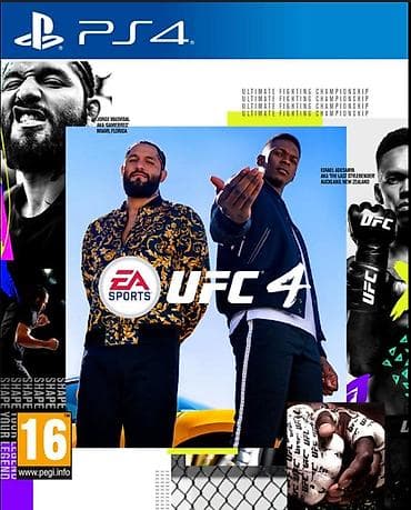 PS4 və PS5 üçün UFC 4 oyunun yazılması✔️ Əlaqə : 055 572 64 65 📞