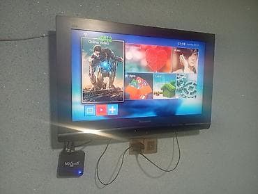 panasonic gd90: Panasonic VIERA LCD/LED TV + Android TV Box (MXQ Pro 4K) dəsti — 1