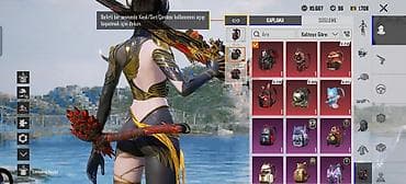 gumuş eşyalar: PUBG Mobile hesabı – zəngin kosmetik kolleksiya və nadir görünüşlər — 3