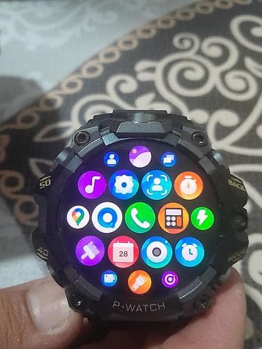 Smart saat, Sensor ekran, rəng - Qara