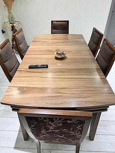 stollar instagram: Açılan, Dördbucaq masa, 6 stul — 4