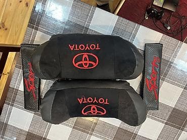 Avtomobil satışı: Toyota baş dayağı yastıqları dəsti - Dəst: 2 ədəd boyun/baş dayağı — 1