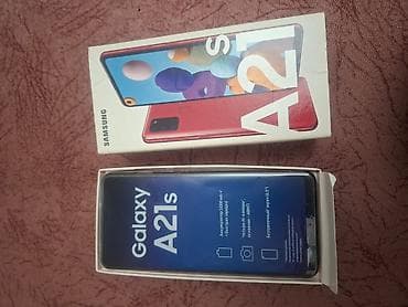 redmi 9 t ekran: Samsung Galaxy A21S, 32 GB, rəng - Qırmızı, Barmaq izi — 2