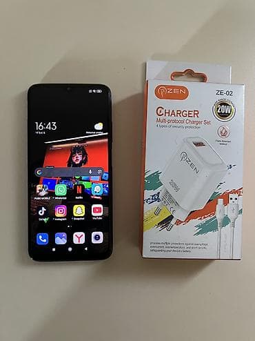 Redmi 9T, 64 GB, rəng - Göy, Barmaq izi, Face ID — 3