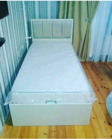 Çarpayılar: İşlənmiş, Təknəfərlik çarpayı, Bazasız, Matras ilə — 1