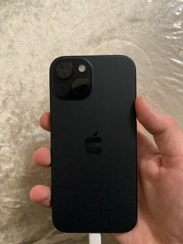 IPhone 15, 128 GB, Qara, Face ID